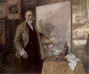 William Merritt Chase Self-Portrait oil on canvas
